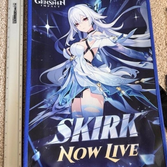 Genshin Impact Anime Expo AX 2025 Limited Exclusive Skirk Bag - Picture 1 of 6